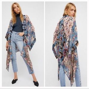 Free People boho duster kimono